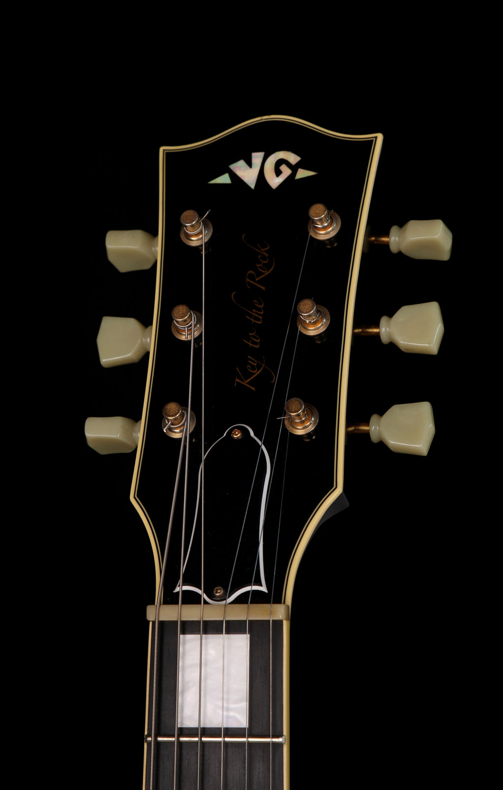 VG KTR-ES STD Key To The Rock ES-335 Semi-Hollow Ebony