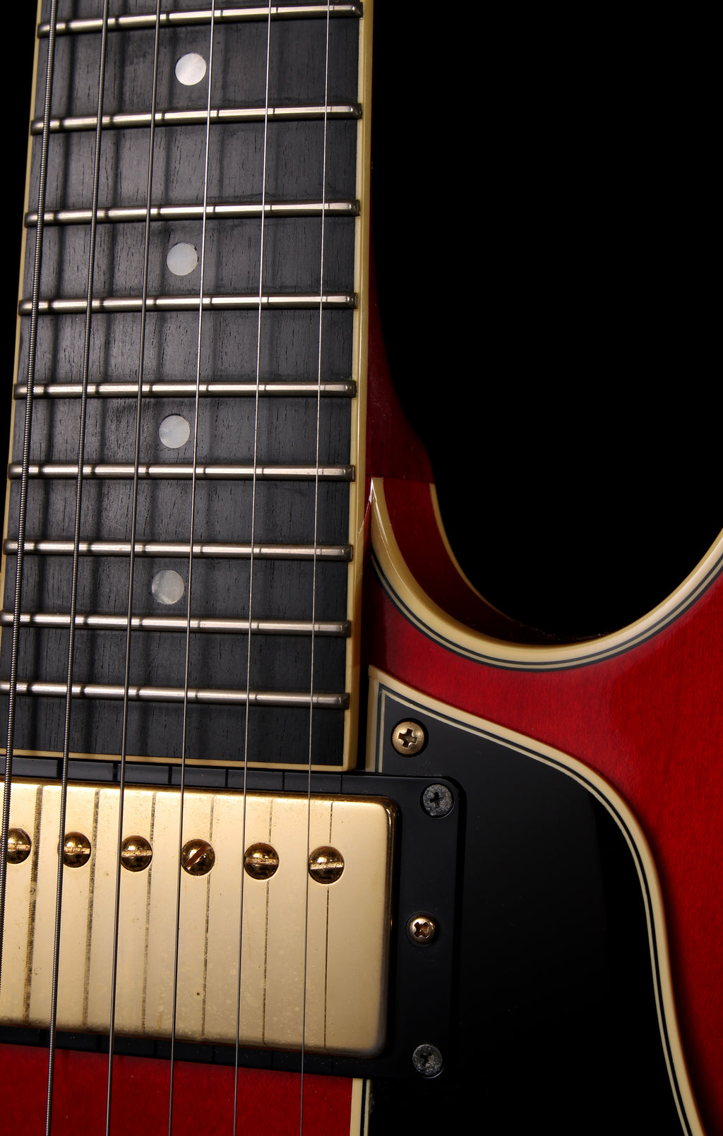VG KTR-ES CST ES-335 Cherry with Gold Hardware