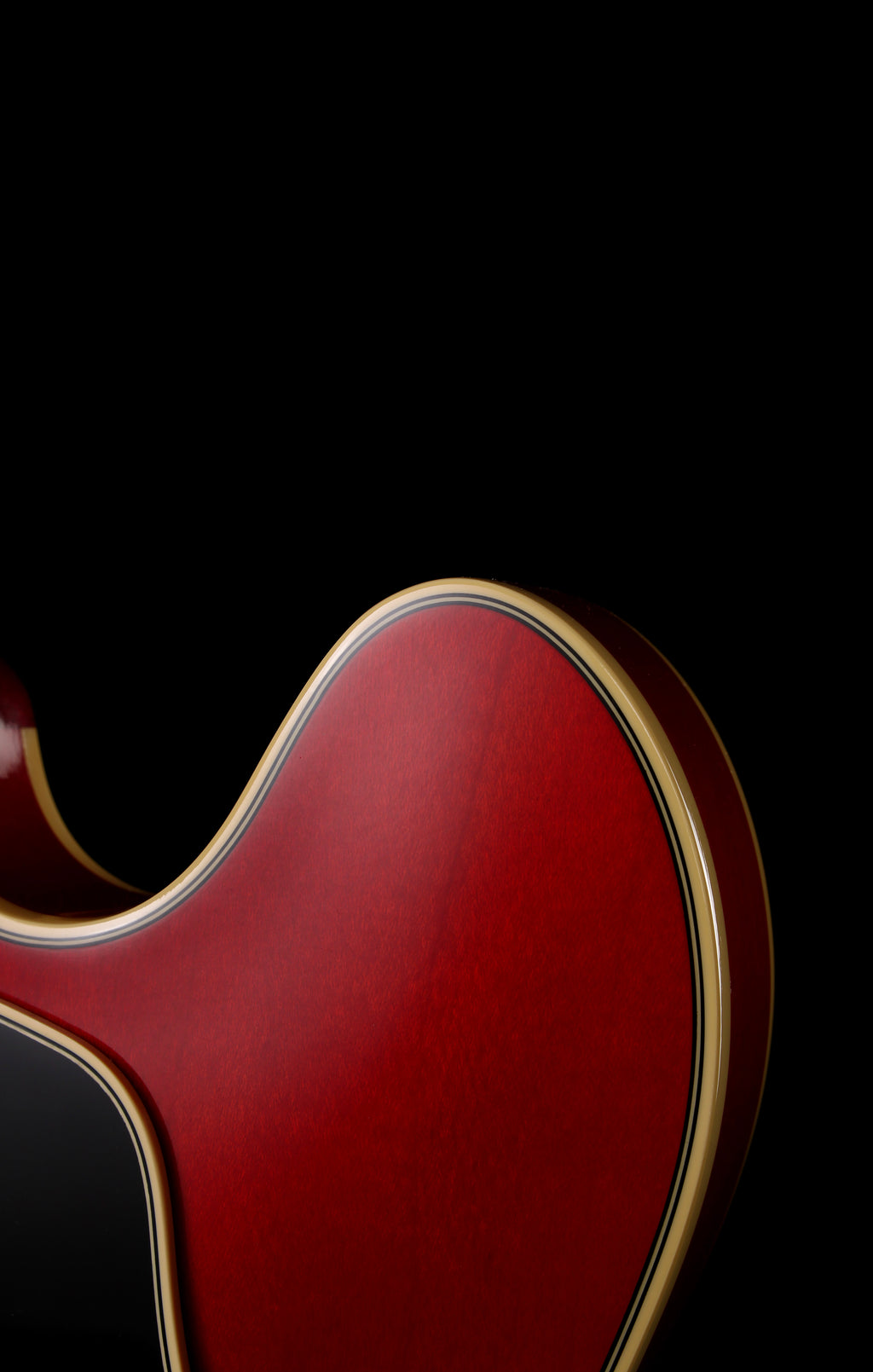 VG KTR-ES CST ES-335 Cherry with Gold Hardware