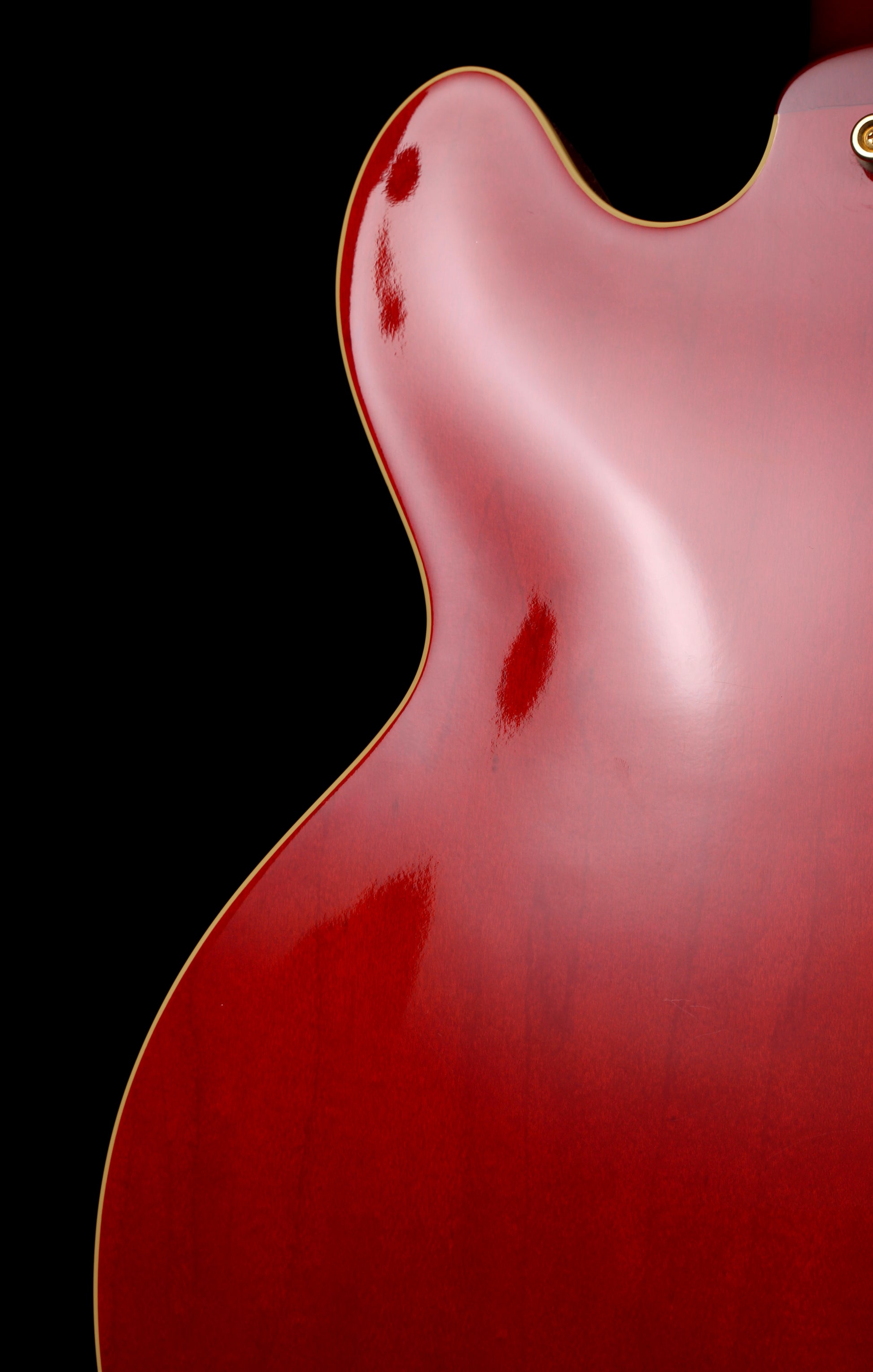 VG KTR-ES CST ES-335 Cherry with Gold Hardware