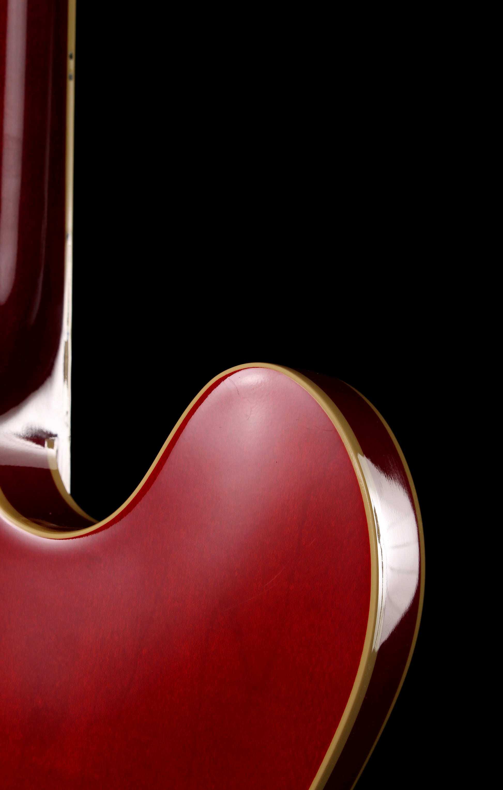 VG KTR-ES CST ES-335 Cherry with Gold Hardware