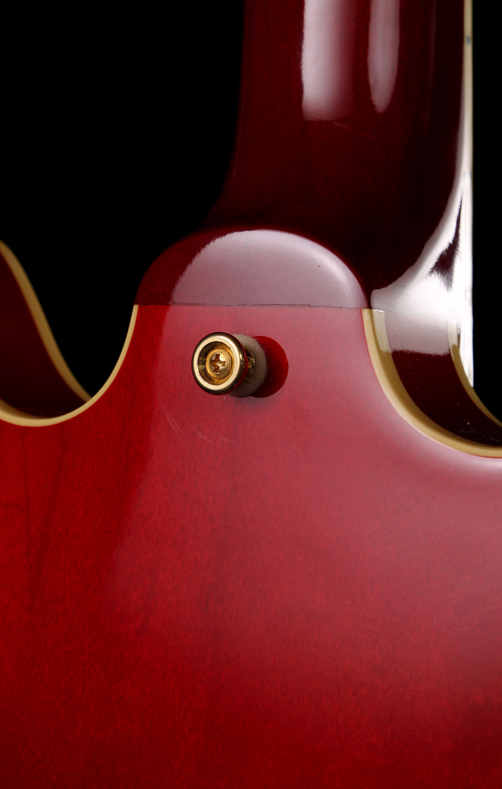 VG KTR-ES CST ES-335 Cherry with Gold Hardware