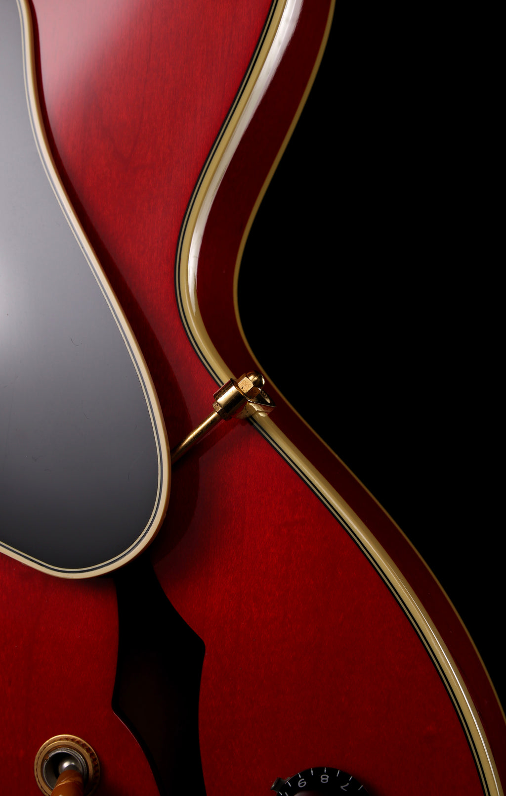 VG KTR-ES CST ES-335 Cherry with Gold Hardware