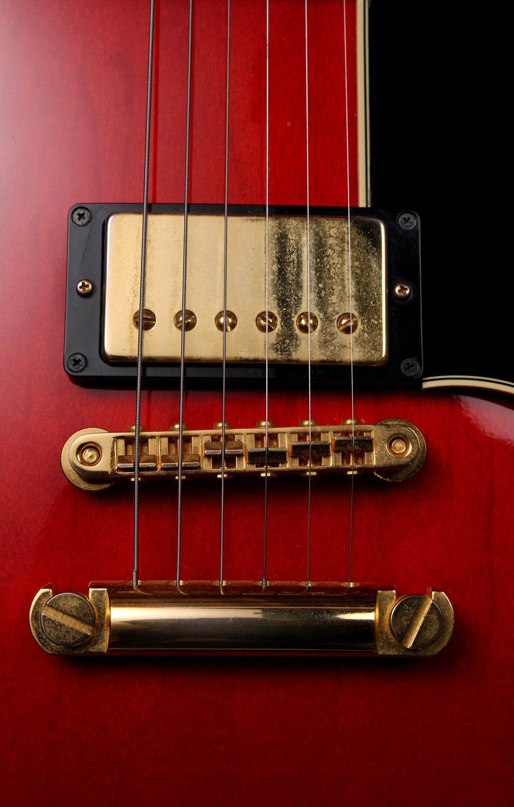 VG KTR-ES CST ES-335 Cherry with Gold Hardware