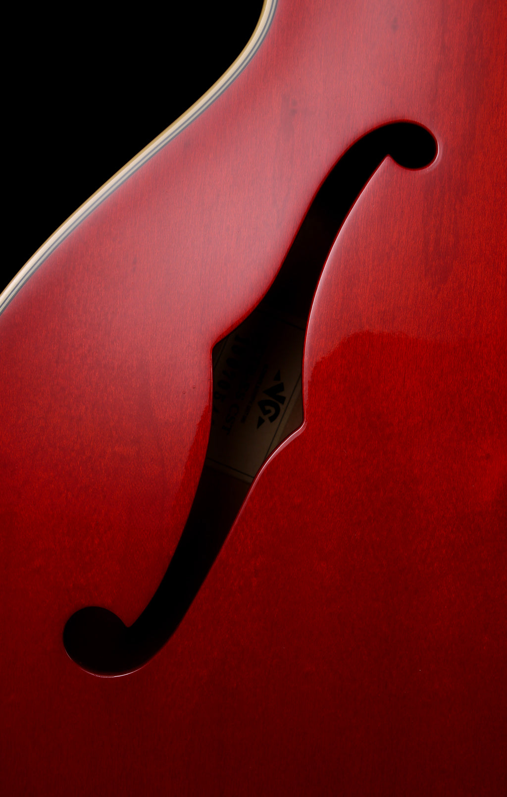 VG KTR-ES CST ES-335 Cherry with Gold Hardware