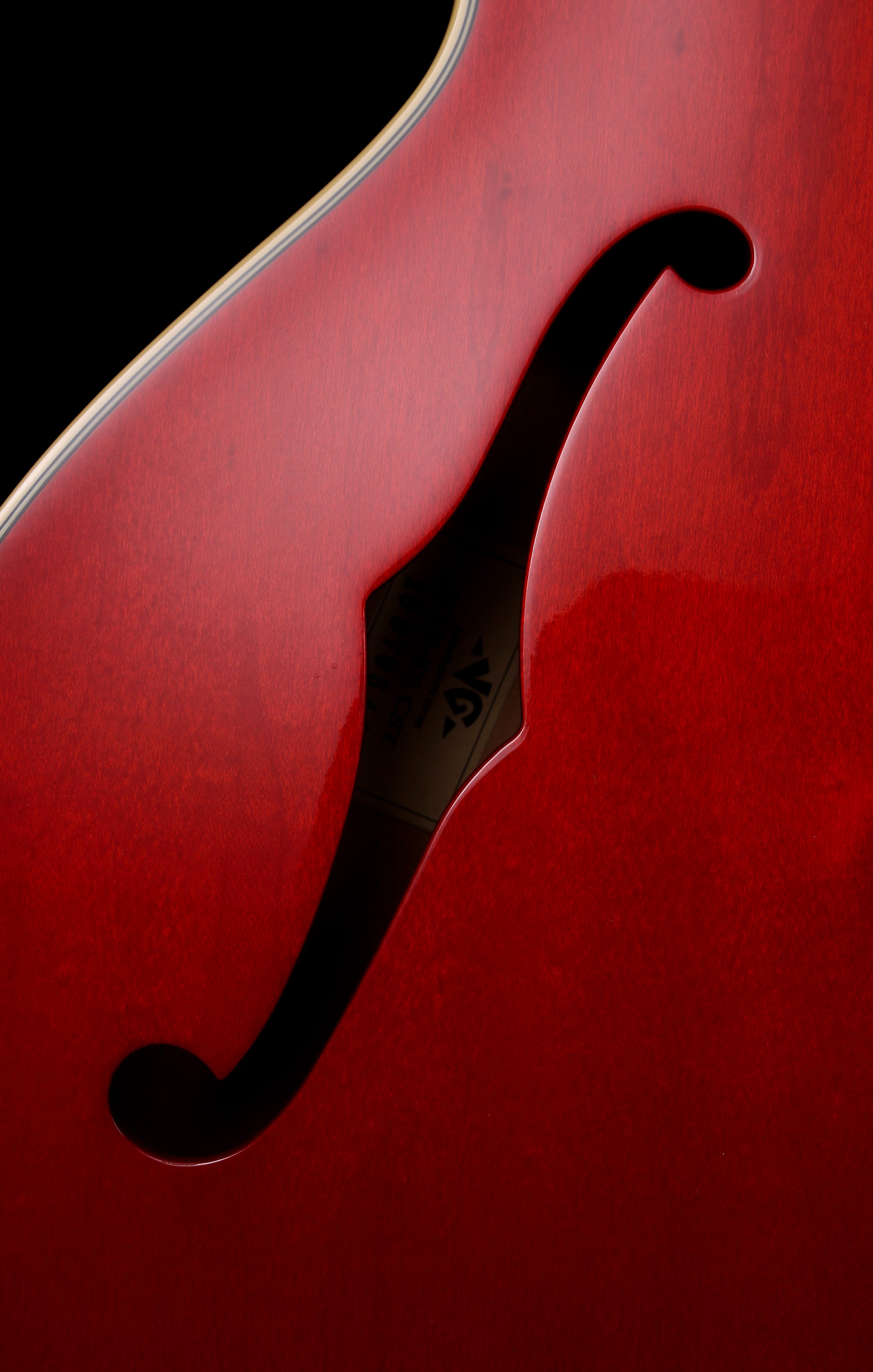 VG KTR-ES CST ES-335 Cherry with Gold Hardware