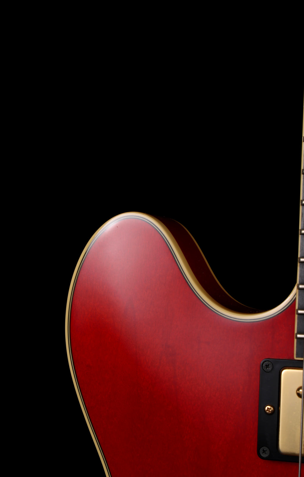 VG KTR-ES CST ES-335 Cherry with Gold Hardware