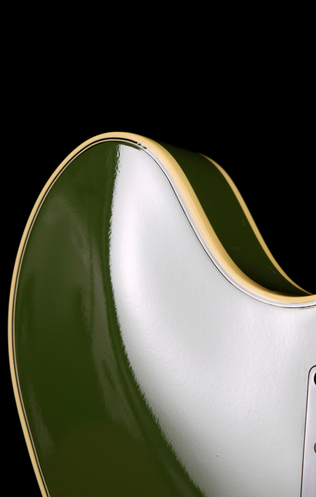 VG KTR-ES STD Key To The Rock ES-335 Semi-Hollow Olive Drab Green