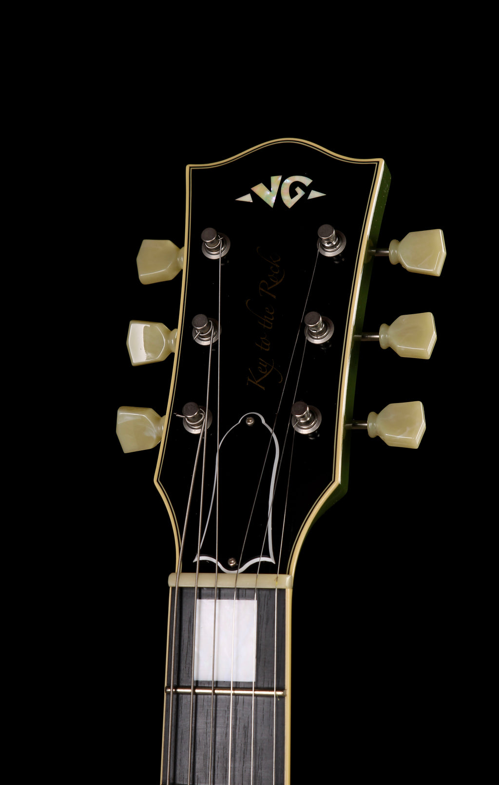VG KTR-ES STD Key To The Rock ES-335 Semi-Hollow Olive Drab Green