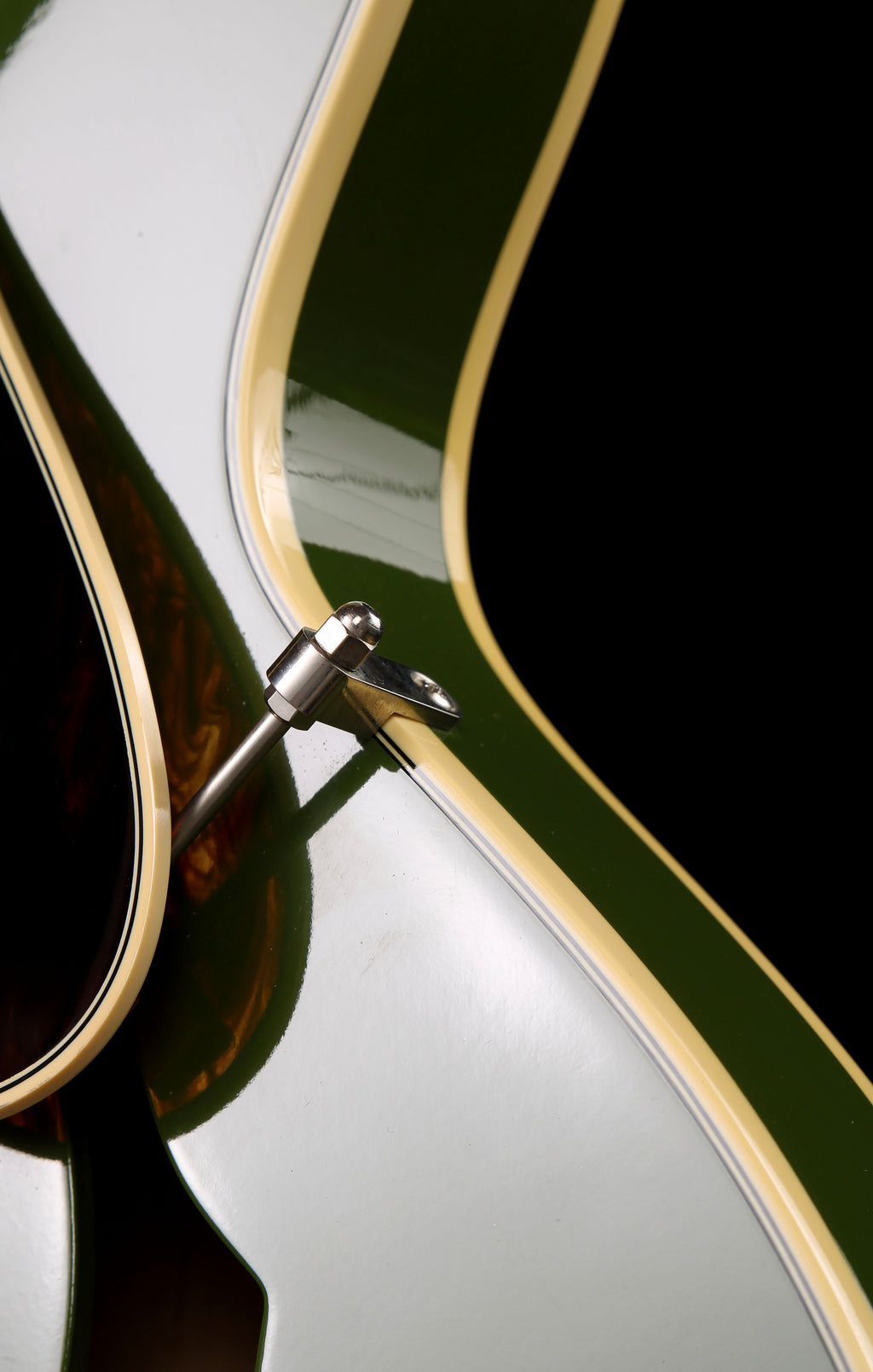 VG KTR-ES STD Key To The Rock ES-335 Semi-Hollow Olive Drab Green