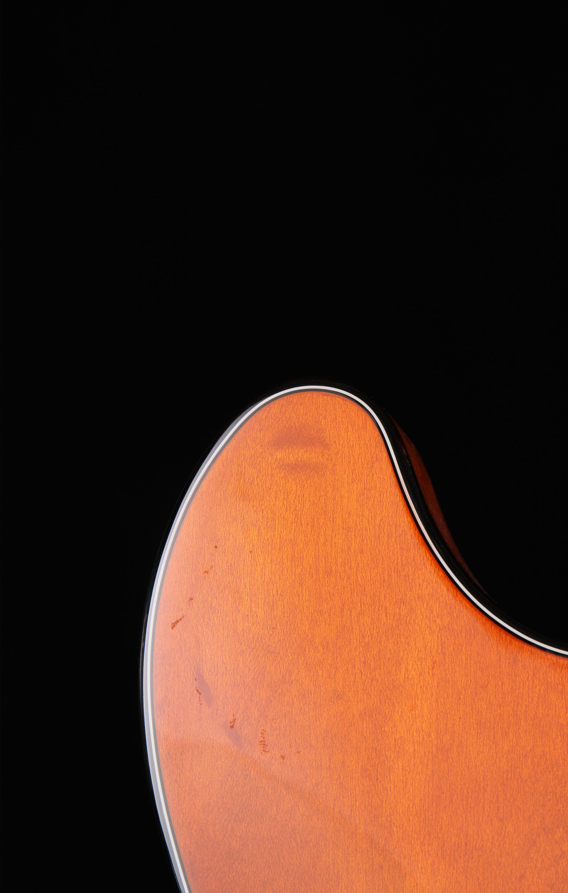 VG VG-SH-90 Semi-Hollow MIJ Transparent Amber Seymour Duncan P-90s