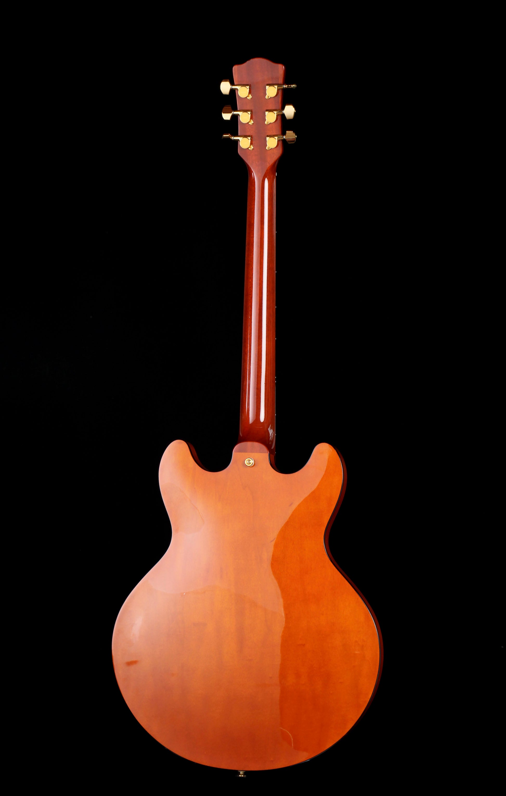 VG VG-SH-90 Semi-Hollow MIJ Transparent Amber Seymour Duncan P-90s