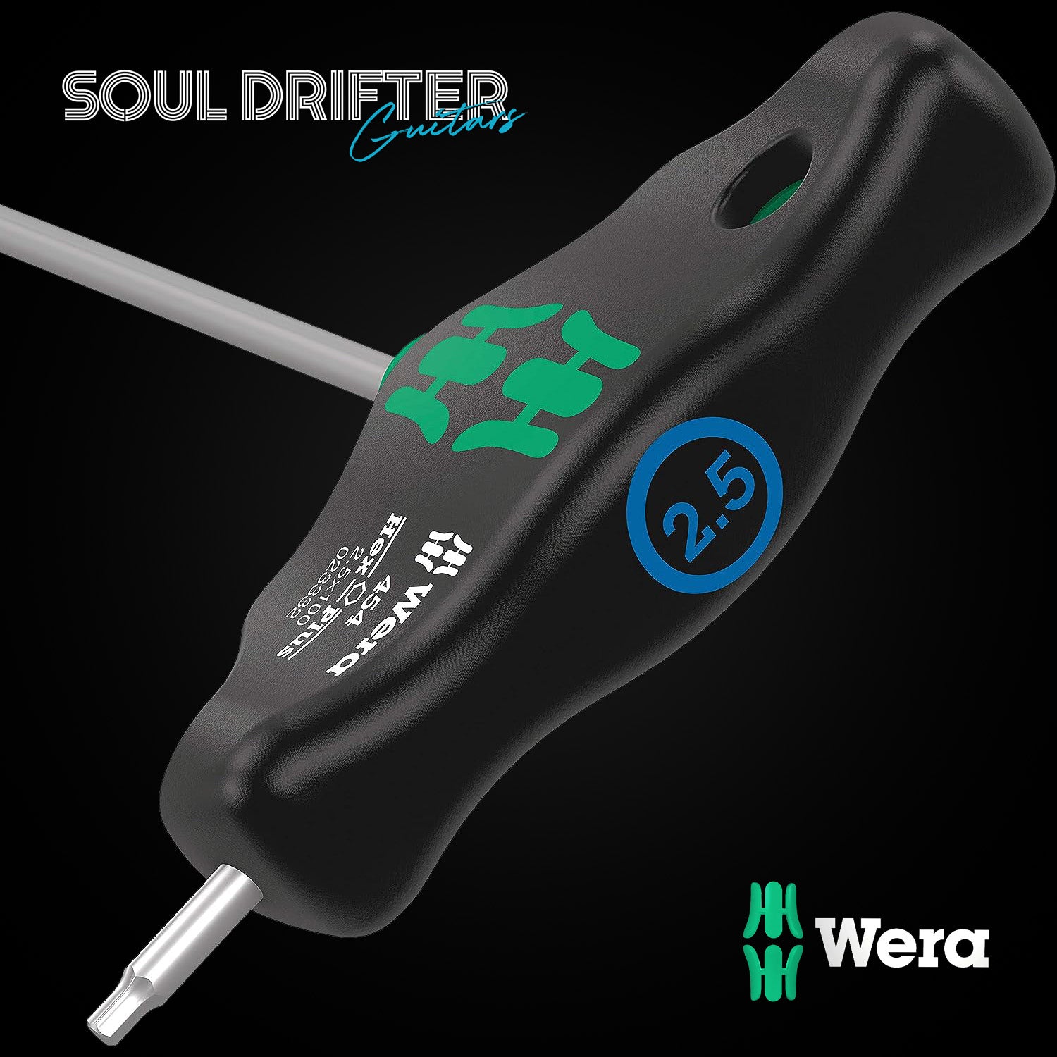 Wera 2.5mm Premium T-Handle Wrench
