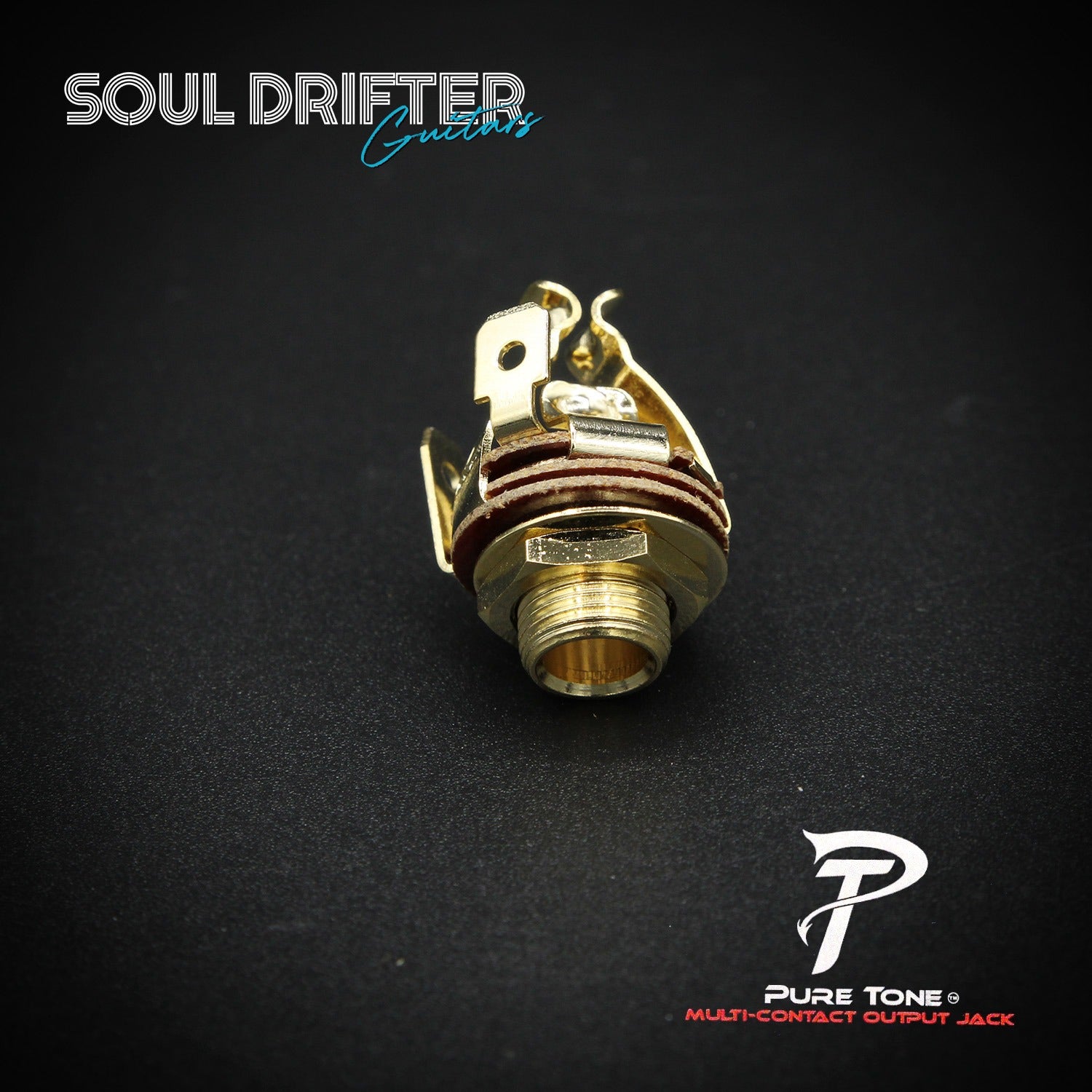 Pure Tone STEREO Multi-Contact 1/4″ Output Jack - Gold