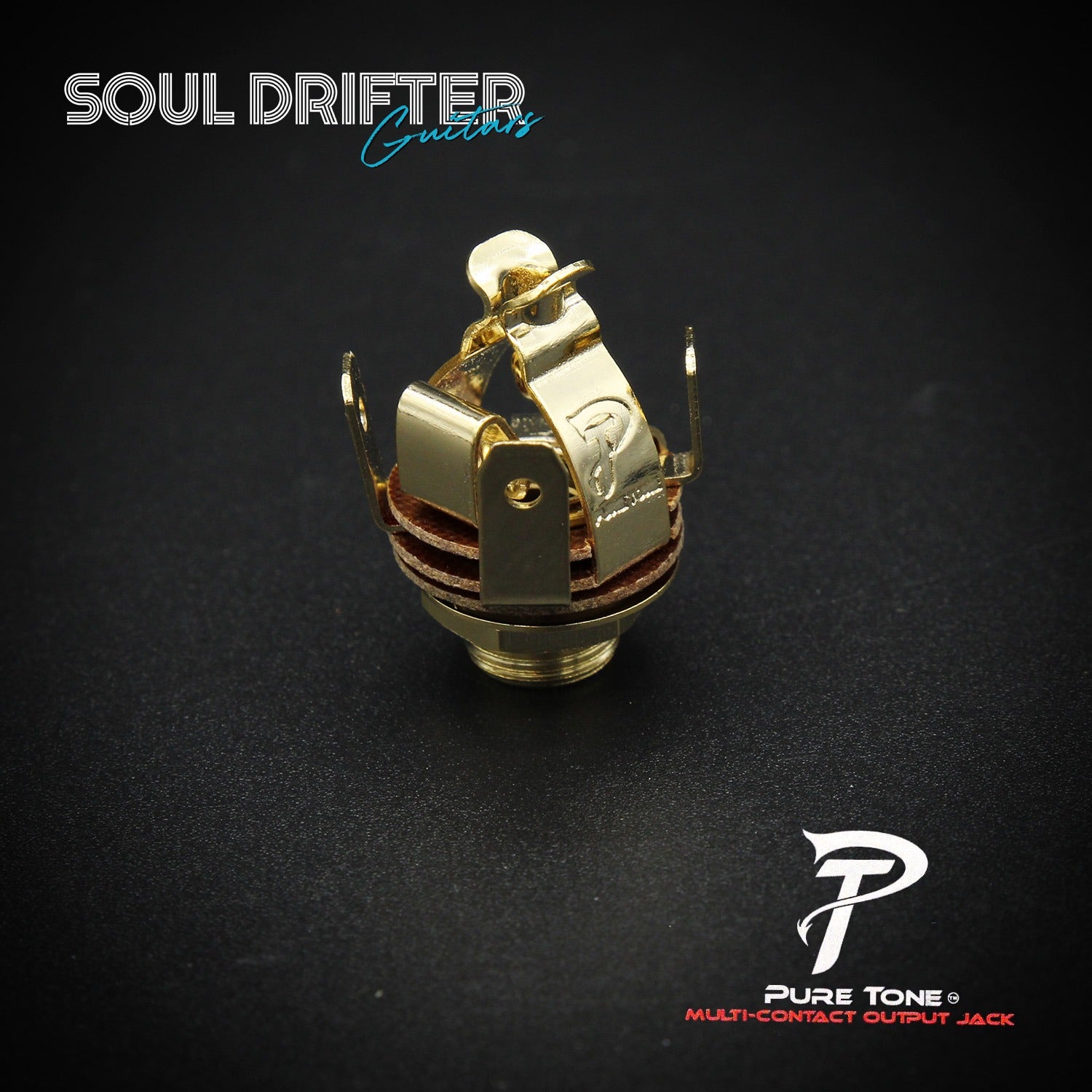 Pure Tone STEREO Multi-Contact 1/4″ Output Jack - Gold