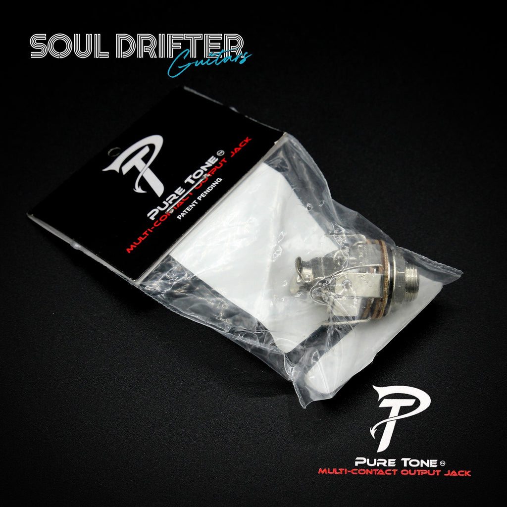 Pure Tone STEREO Multi-Contact 1/4″ Output Jack - Nickel