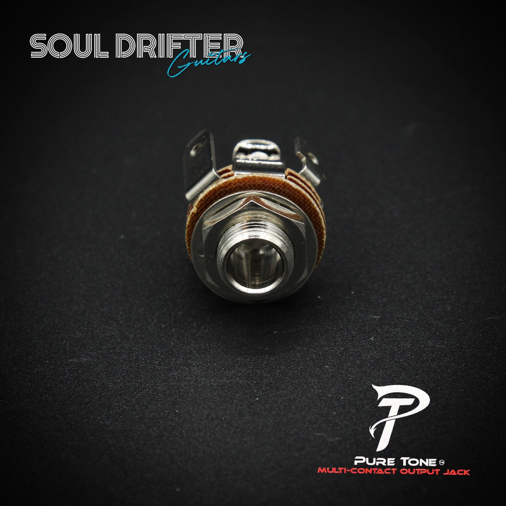 Pure Tone STEREO Multi-Contact 1/4″ Output Jack - Nickel