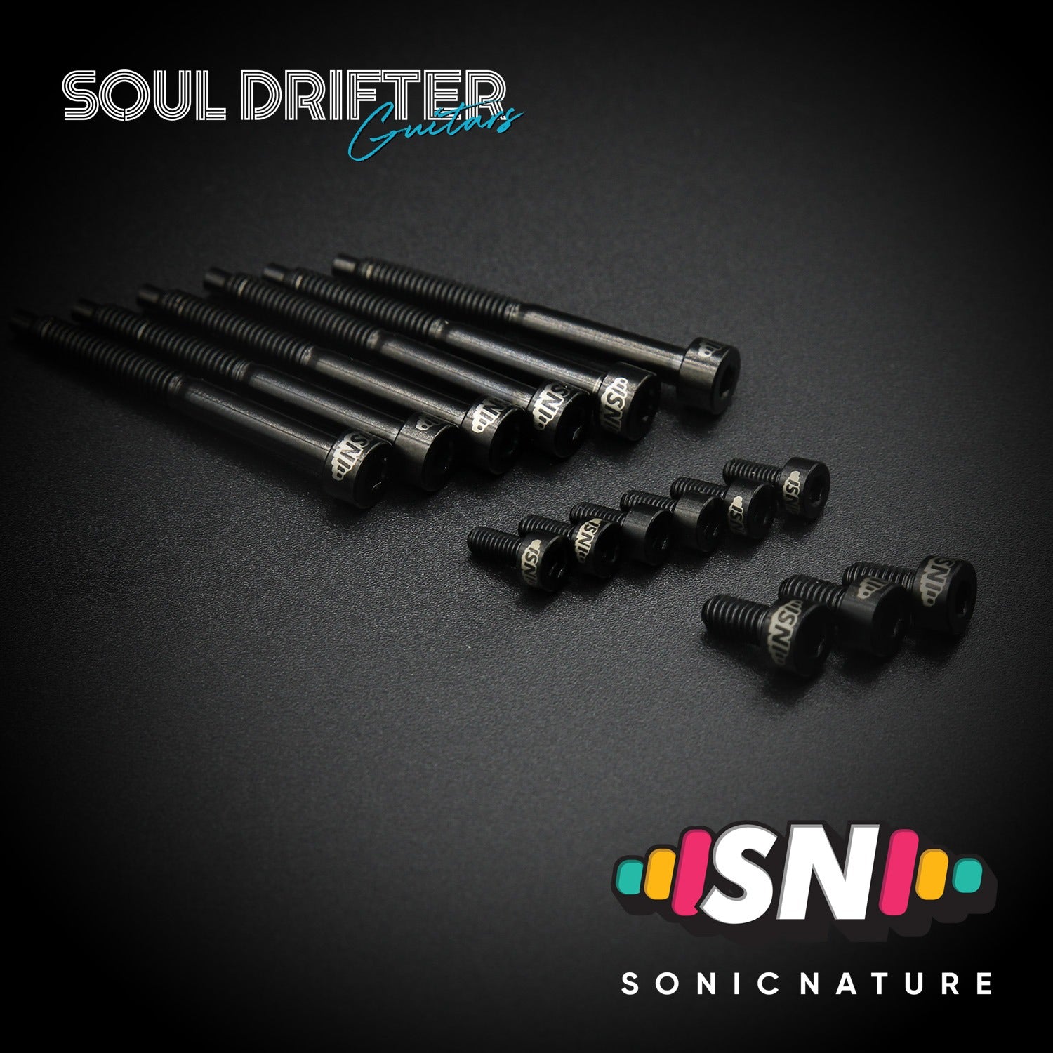 Sonic Nature GR5 Titanium Hardware Pack - Black
