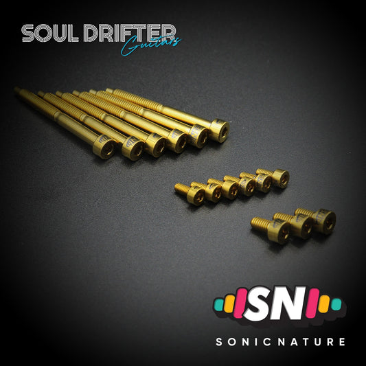 Sonic Nature GR5 Titanium Hardware Pack - Gold