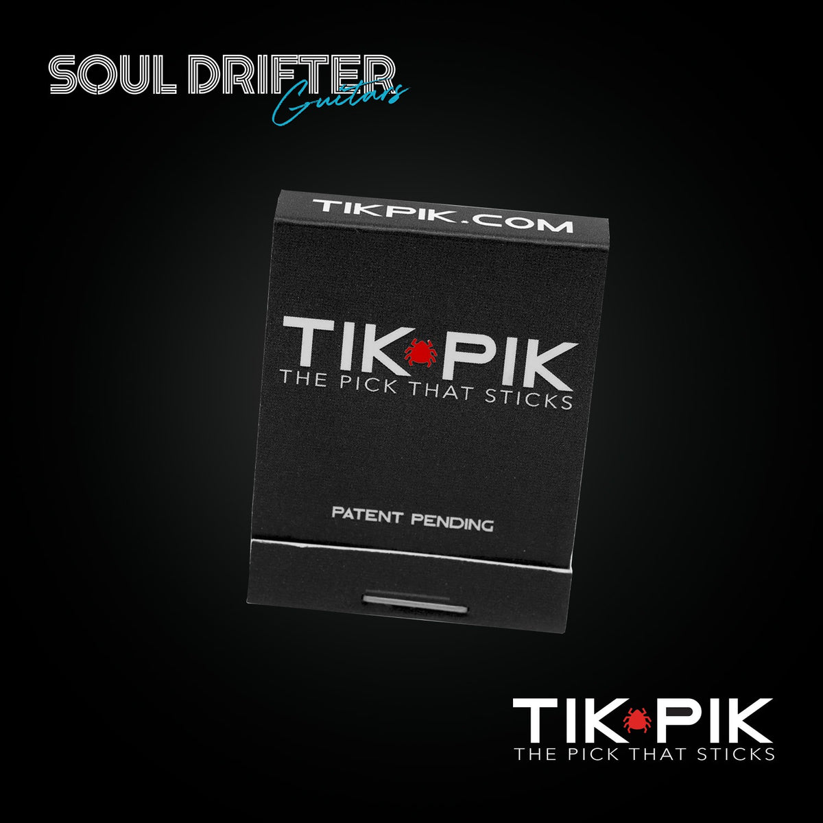 Matchbook Single TIK PIK Matchbook Single Pick - Medium – Soul Drifter Guitars