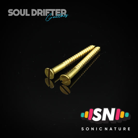 Sonic Nature Brass Spring Claw Screws (2)