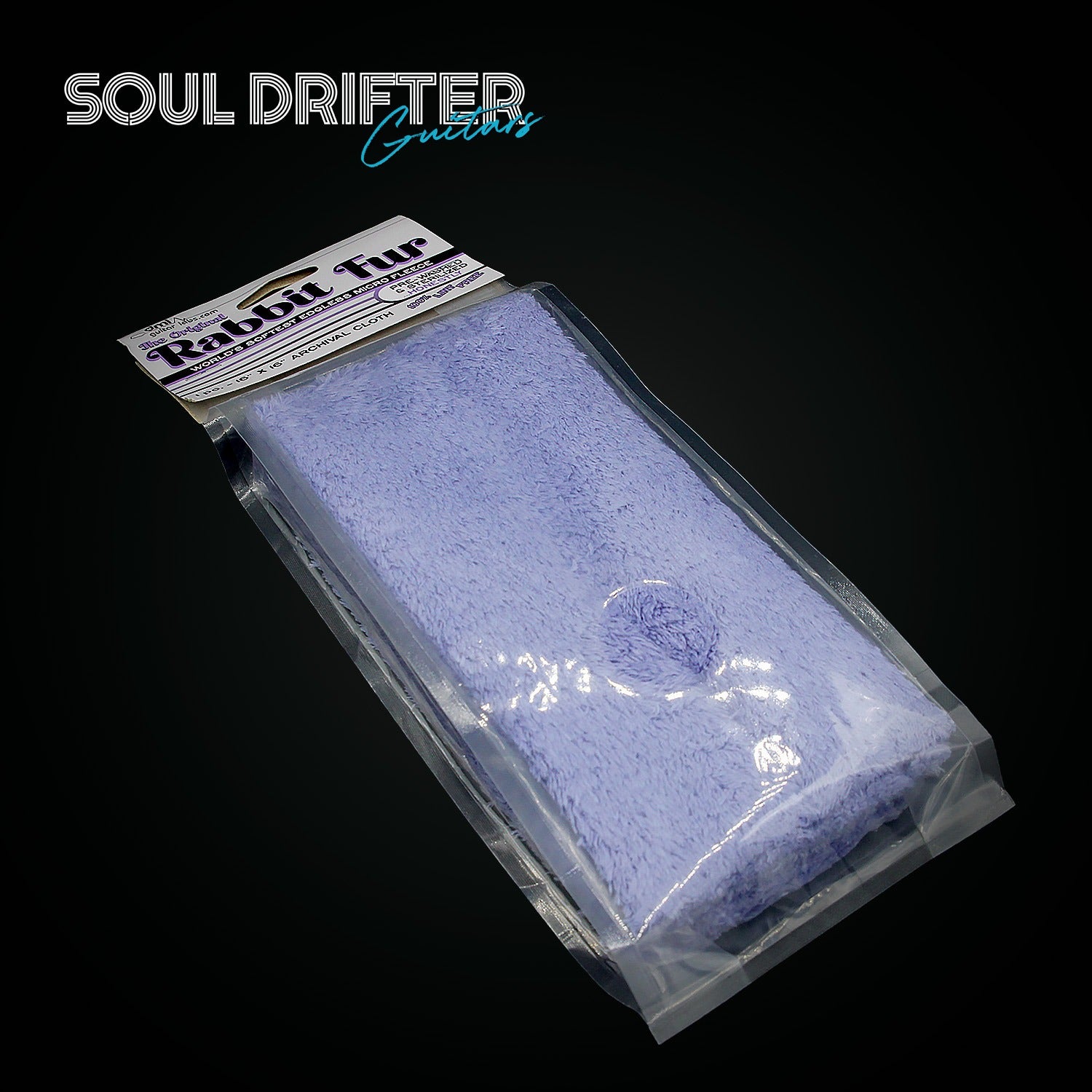 DMI Guitar Labs Rabbit Fur Edgeless Microfleece / Microfiber Cleaning Cloth