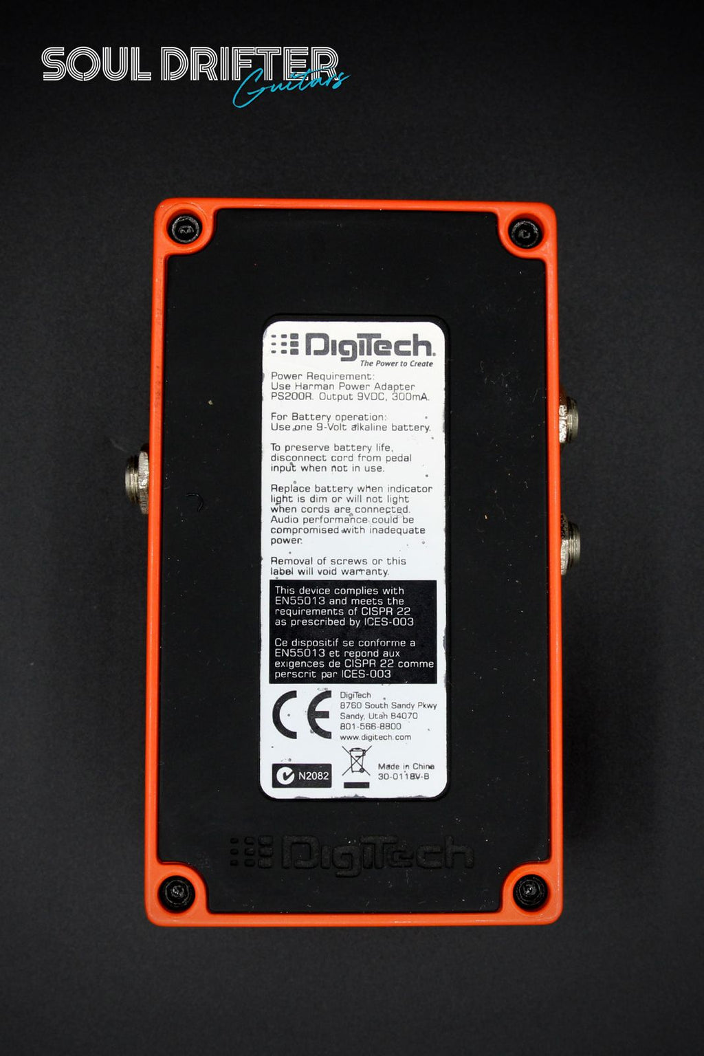 digitech hot head distortion pedal DigiTech DHH Hot Head Analog Distortion – Soul Drifter Guitars