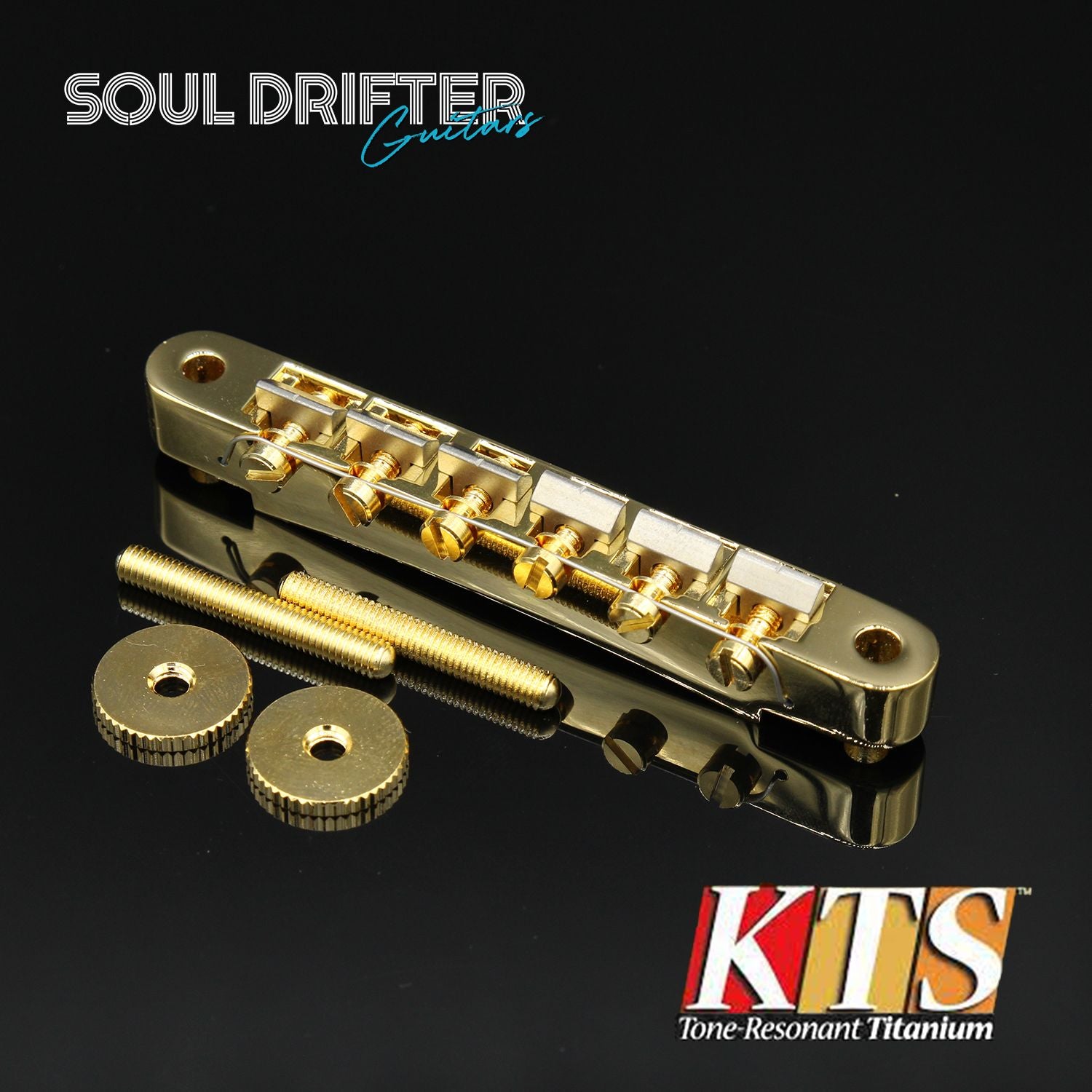 KTS Vintage ABR-1 Style Bridge Set (PR-01 set) - Gold Finish