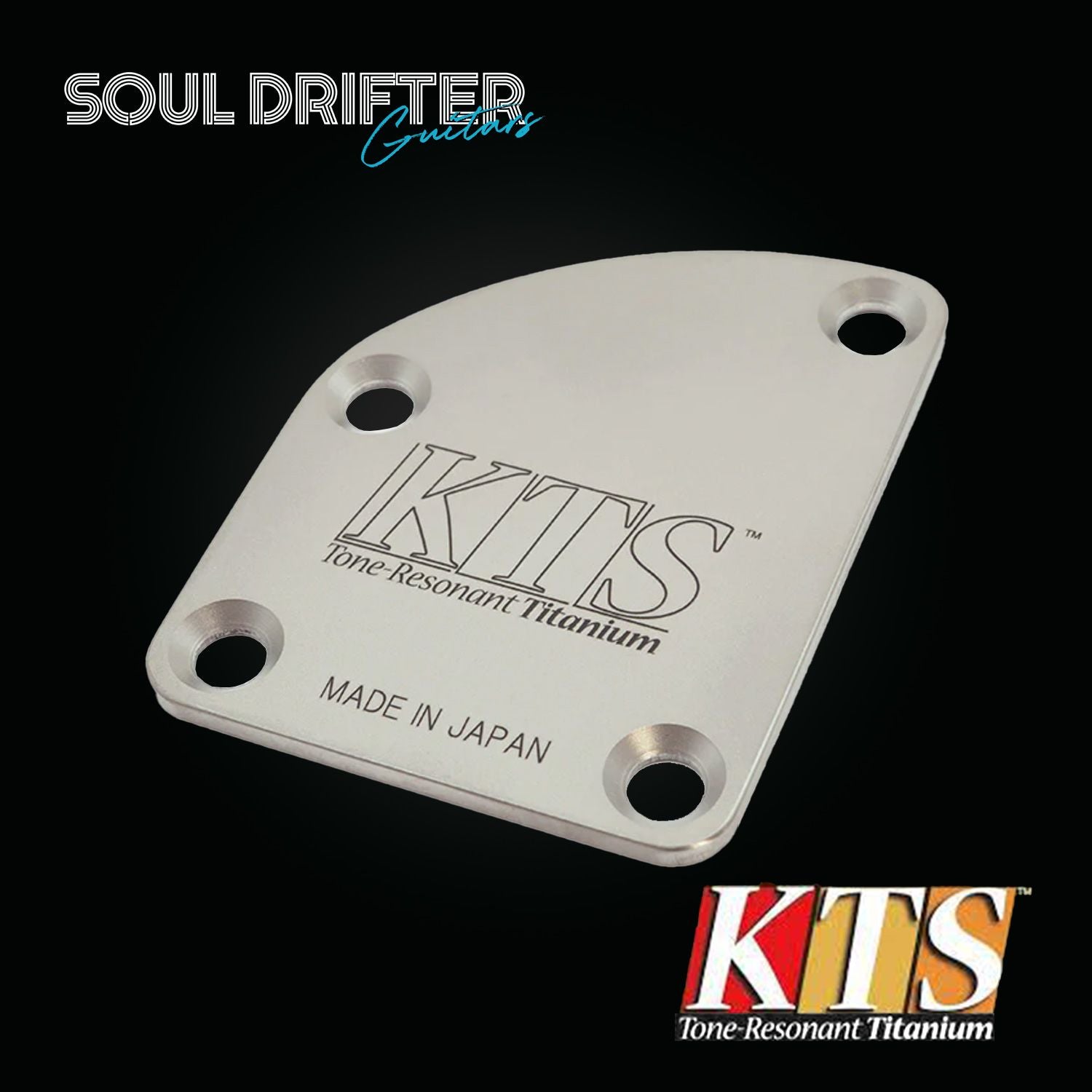 KTS Titanium Neck Joint Plate with Heel Cut