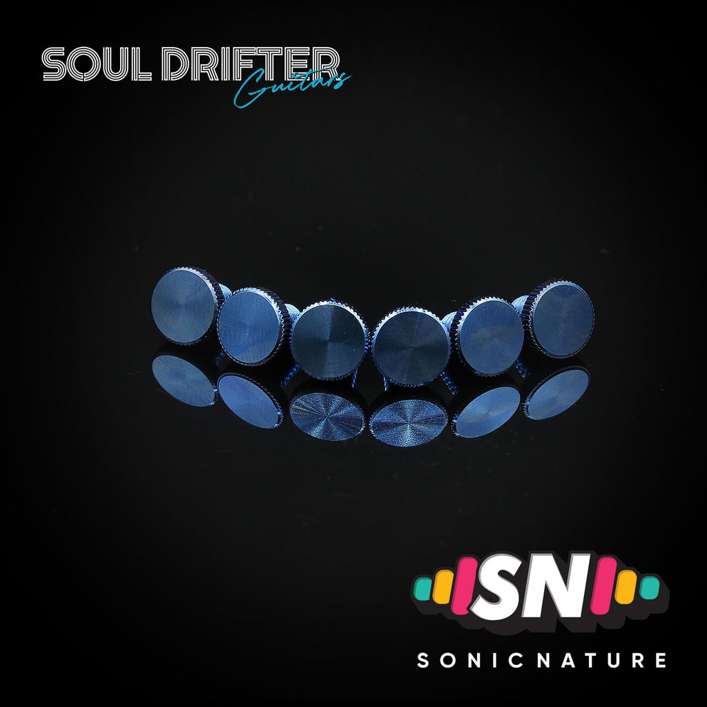 Sonic Nature GR5 Titanium Fine-Tuning Screws for Floyd - Midnight Blue