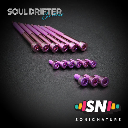 Sonic Nature GR5 Titanium Hardware Pack - Purple