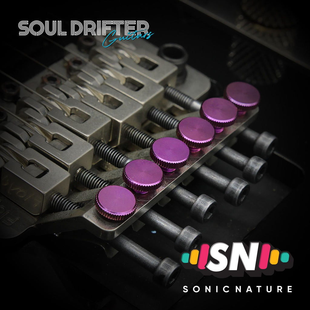 Sonic Nature GR5 Titanium Fine-Tuning Screws - Purple