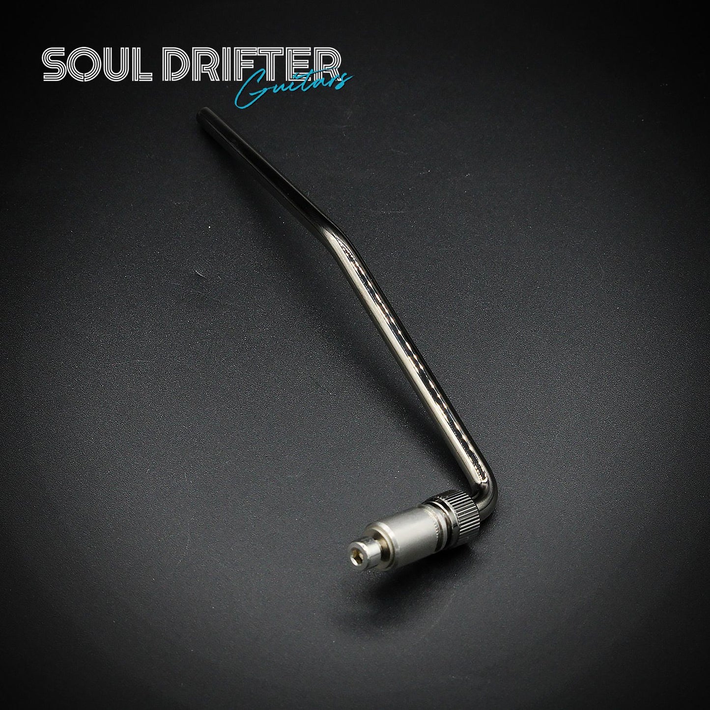 FR Style Screw-In Tremolo Arm (Choose Hand) - Black Nickel