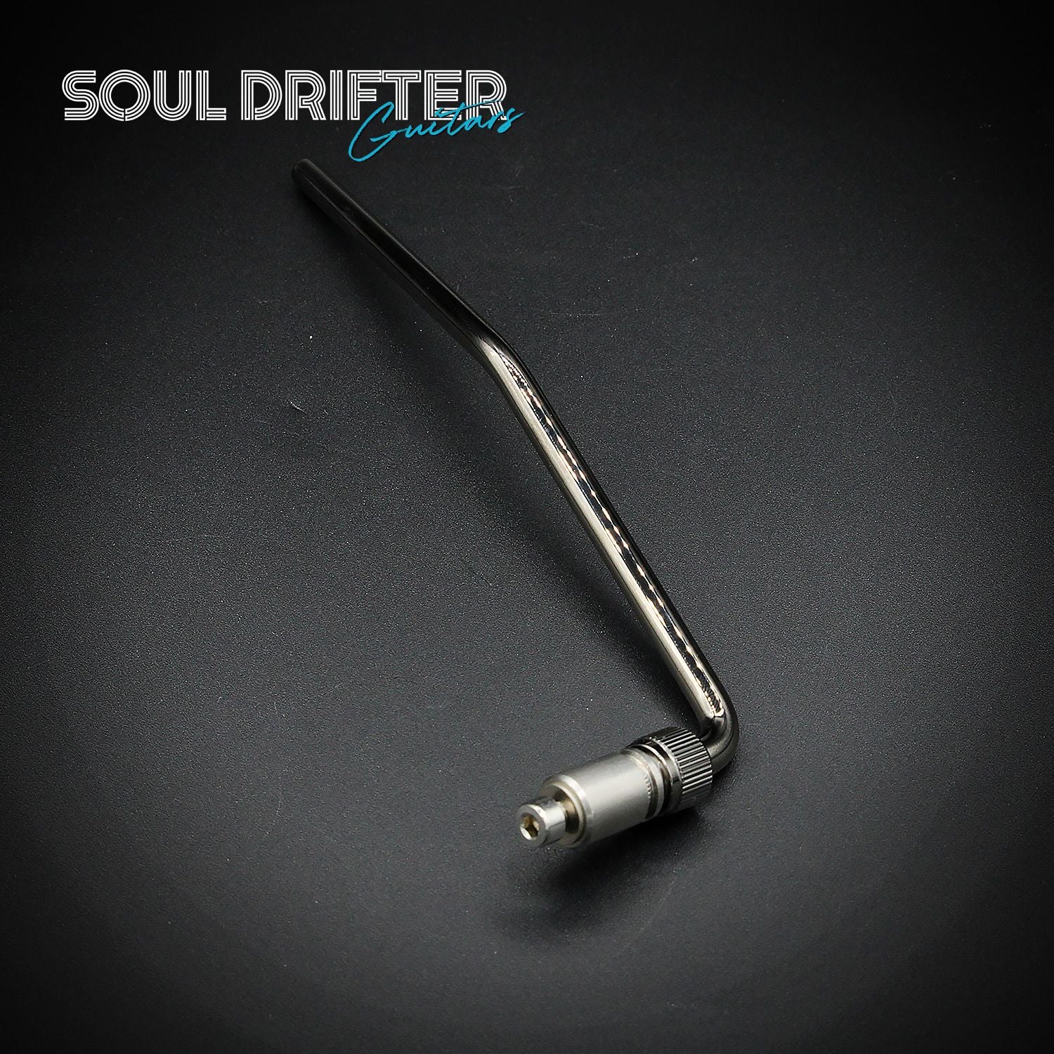 FR Style Screw-In Tremolo Arm (Choose Hand) - Black Nickel