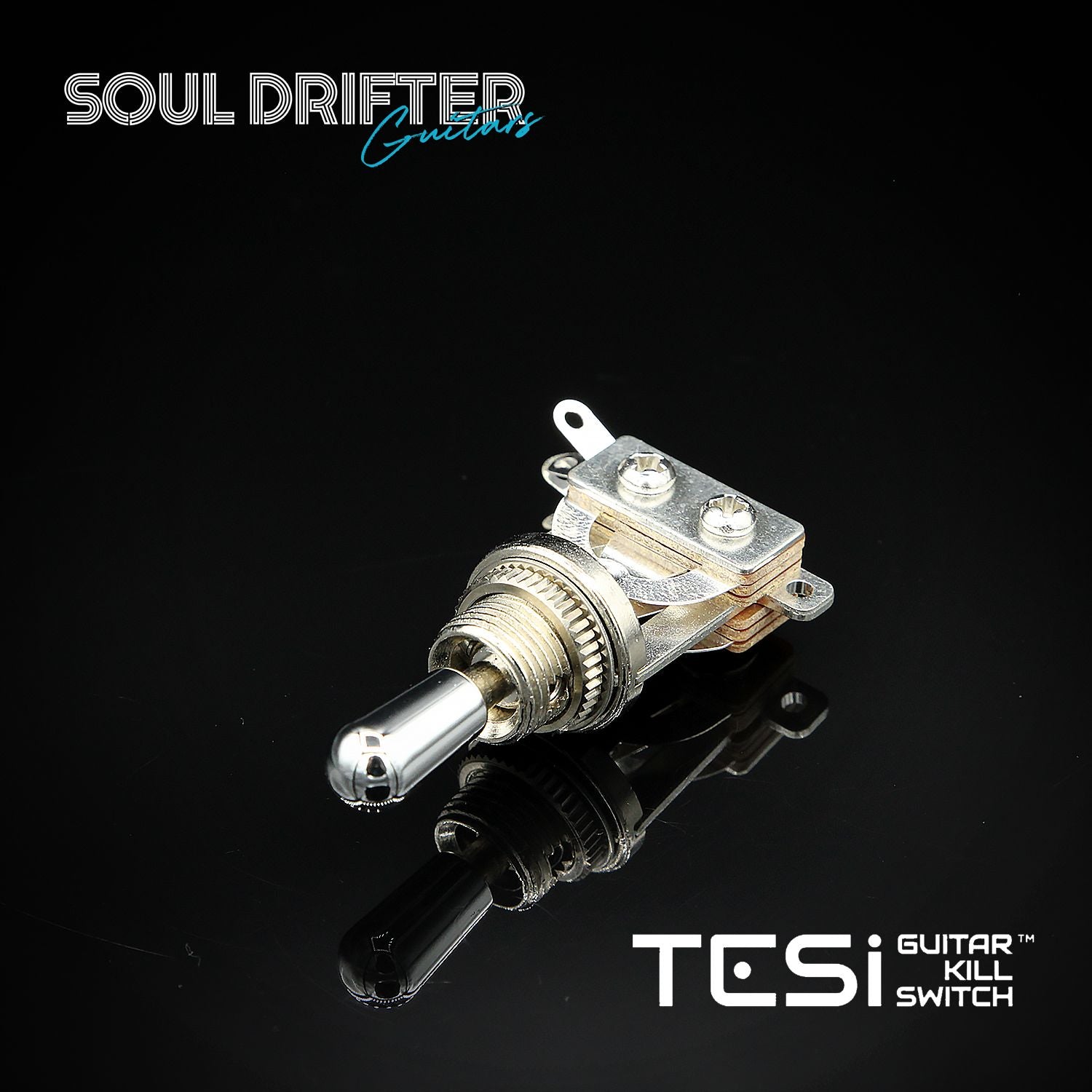 Tesi Premium 3-Way Les Paul Toggle Pickup Selector Switch - Chrome