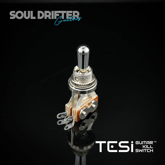 Tesi Premium 3-Way Les Paul Toggle Pickup Selector Switch - Chrome