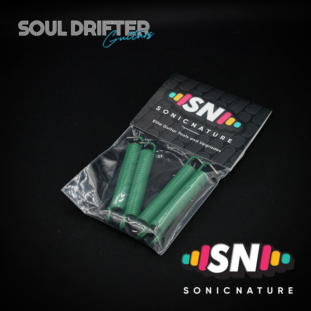 Sonic Nature NO-NOISE Tremolo Springs (4) - Green