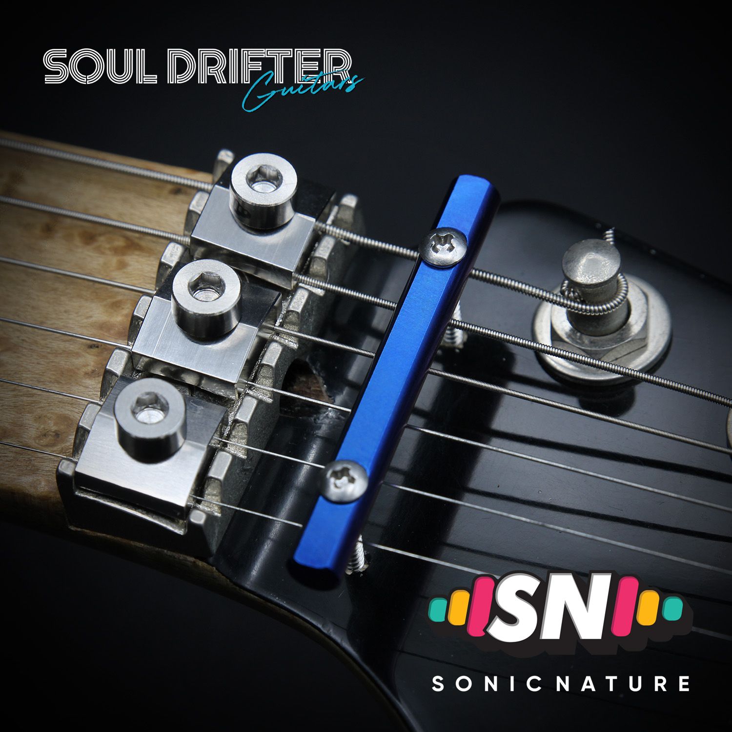 Sonic Nature GR5 Titanium String Retainer - Blue Flame