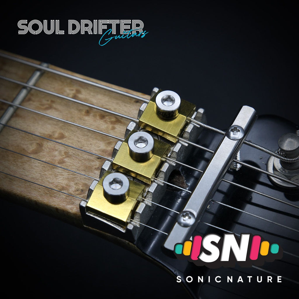 Sonic Nature GR5 Titanium Nut Clamp Blocks - Gold