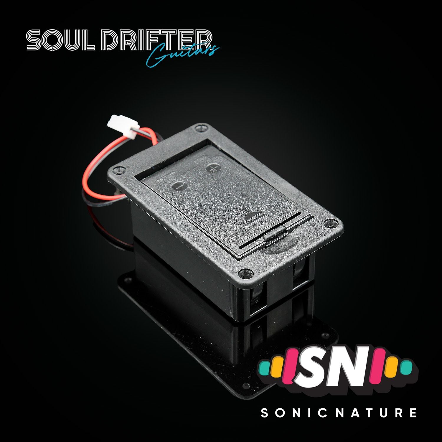Sonic Nature 9V Battery Box for Guitar / Bass