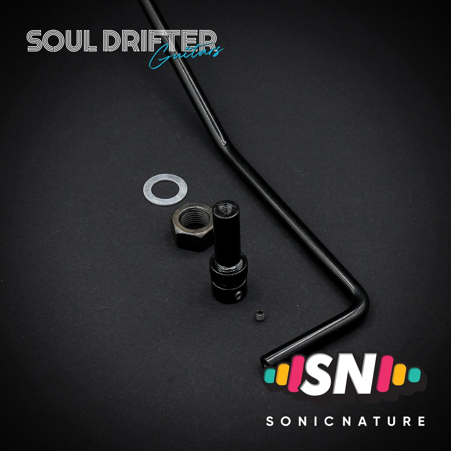Sonic Nature Pop-In Tremolo Arm (Right Handed) - Black