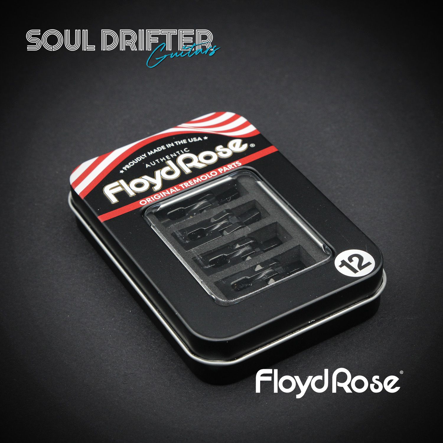 Floyd Rose Original Saddle Set (6) - Black