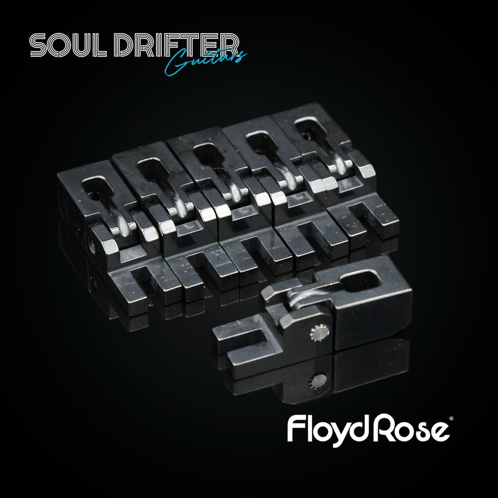 Floyd Rose Original Saddle Set (6) - Black