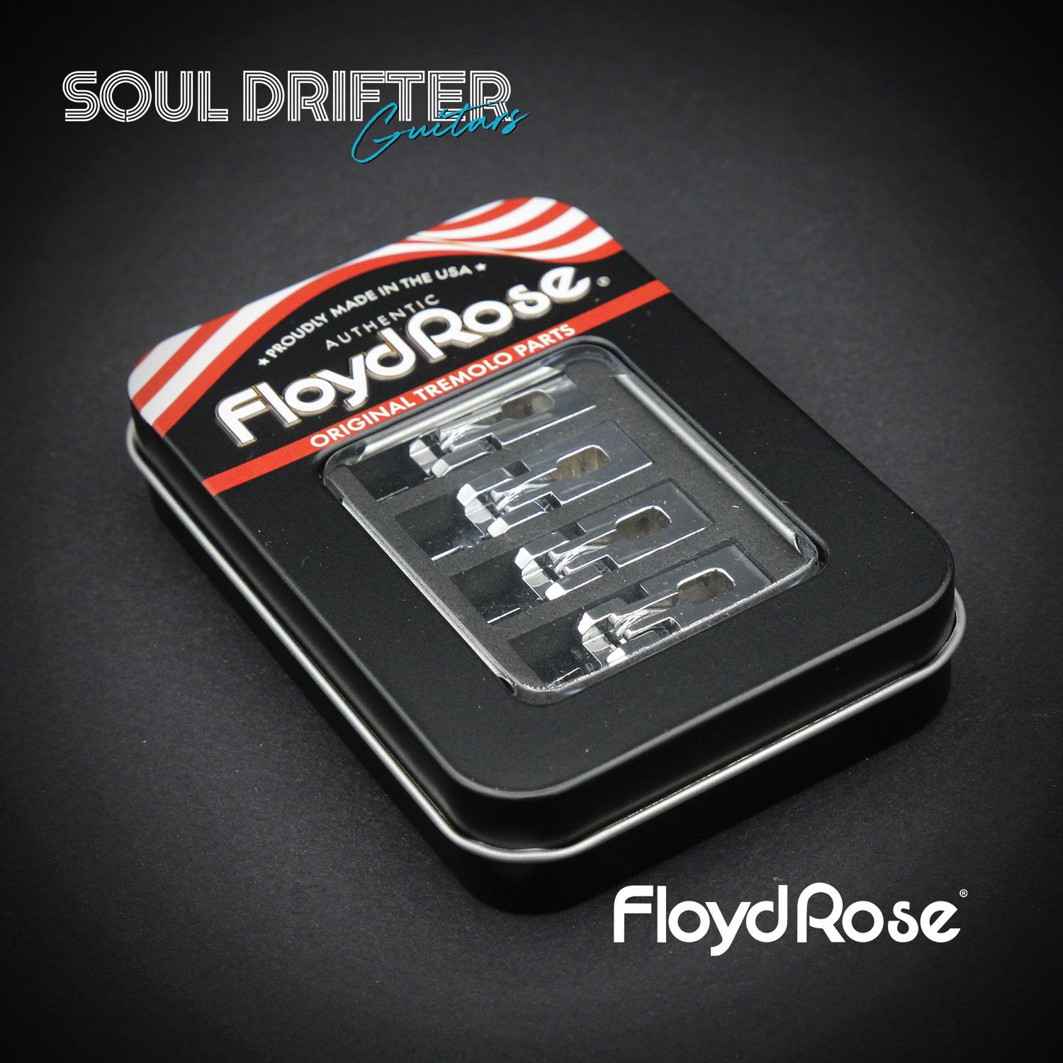 Floyd Rose Original Saddle Set (6) - Chrome