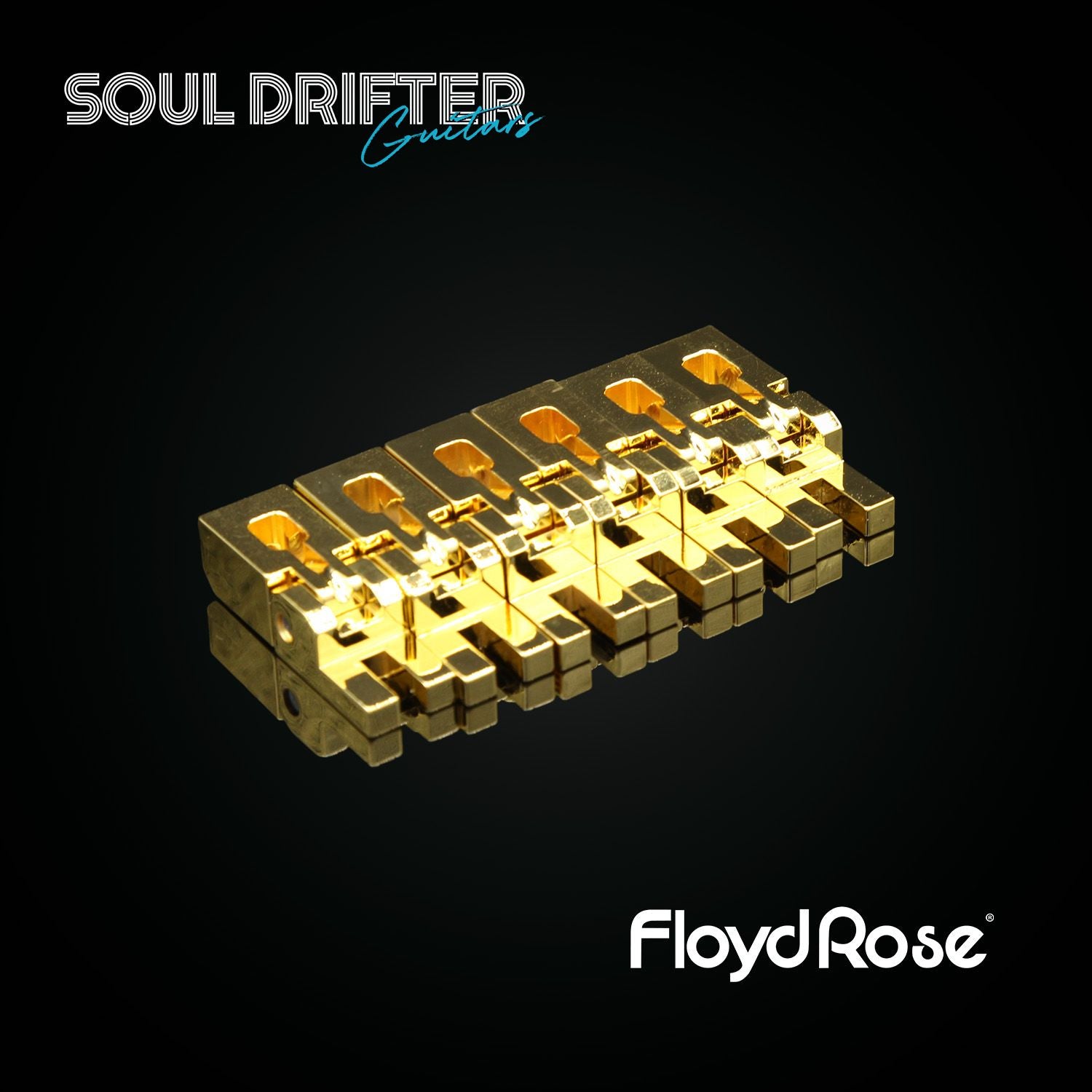Floyd Rose Original Saddle Set (6) - Gold