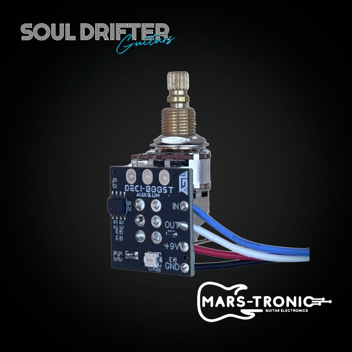 Mars-Tronic Deci-Boost - Alex G Lim Signature Edition Clean Boost