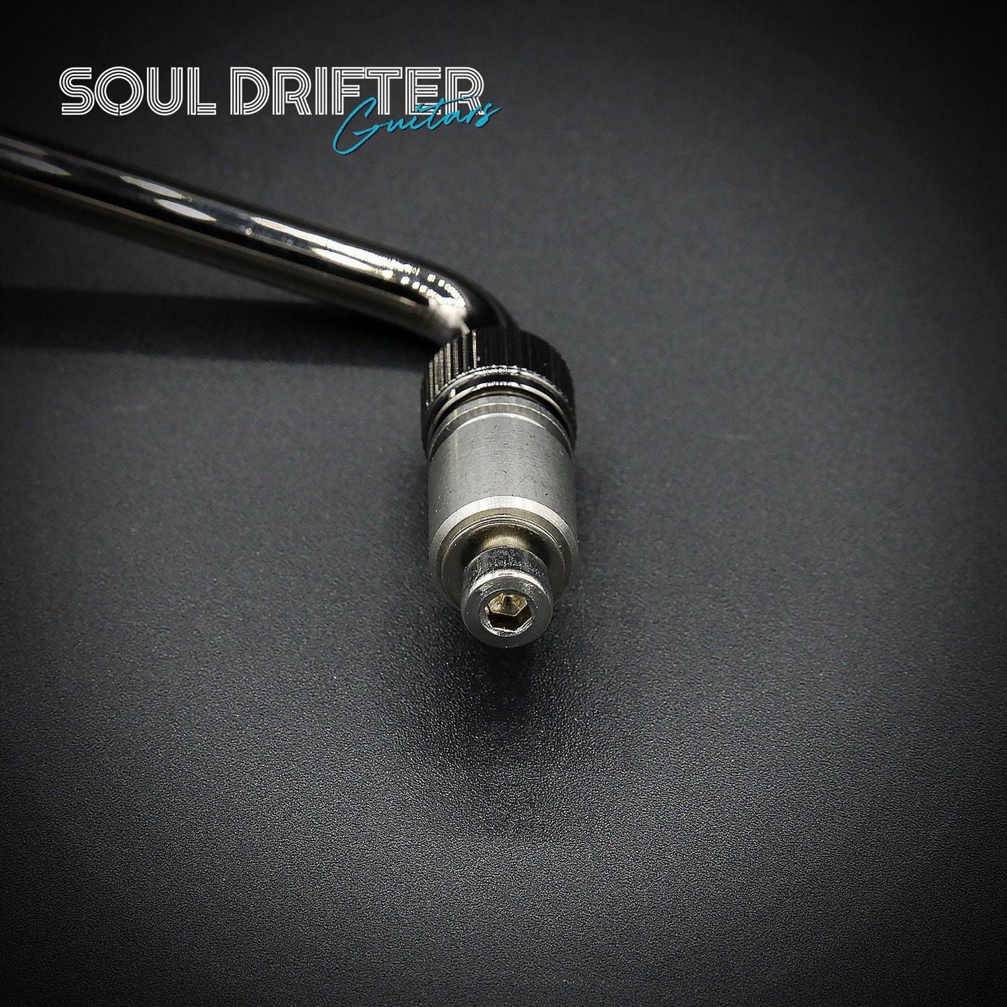 FR Style Screw-In Tremolo Arm (Choose Hand) - Black Nickel