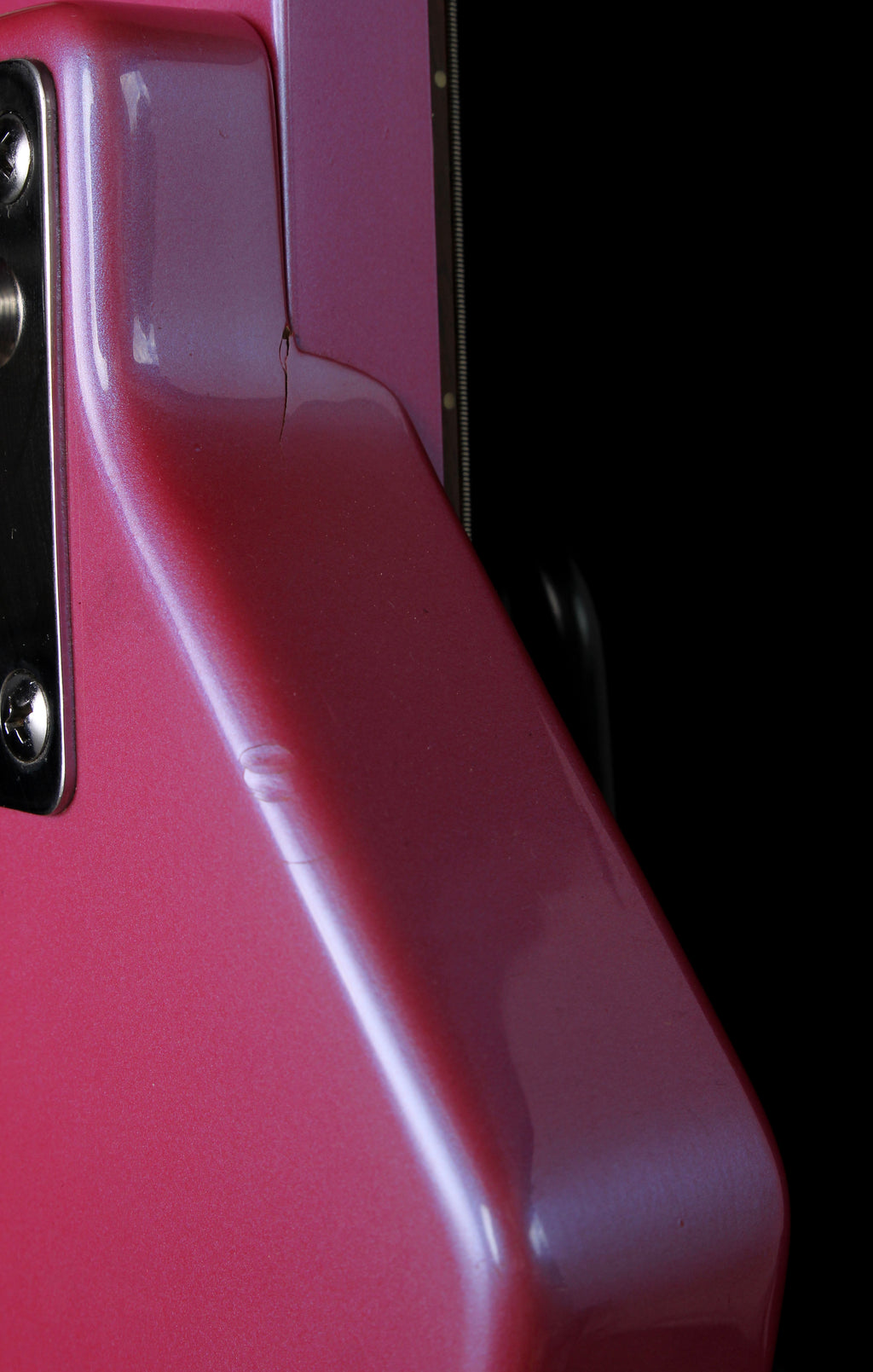 Yamaha EBX-1 Bass Guitar – Rare 1980s Metallic Pink