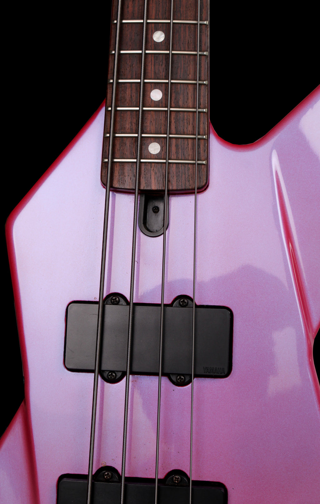 Yamaha EBX-1 Bass Guitar – Rare 1980s Metallic Pink