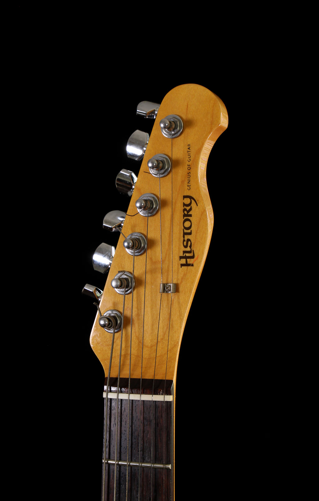 History SZ 2H Telecaster 2-Tone Sunburst Single Humbucker